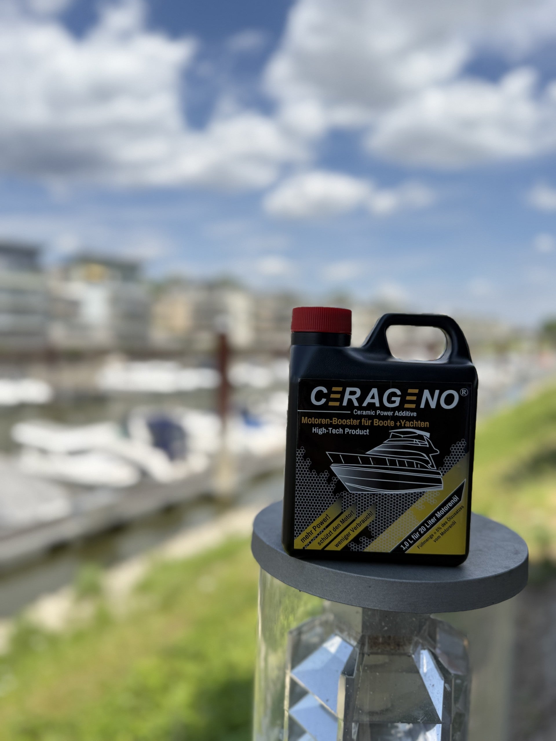 Motoren Booster für Boote & Yachten 1 L - für 20 L Motorenöl